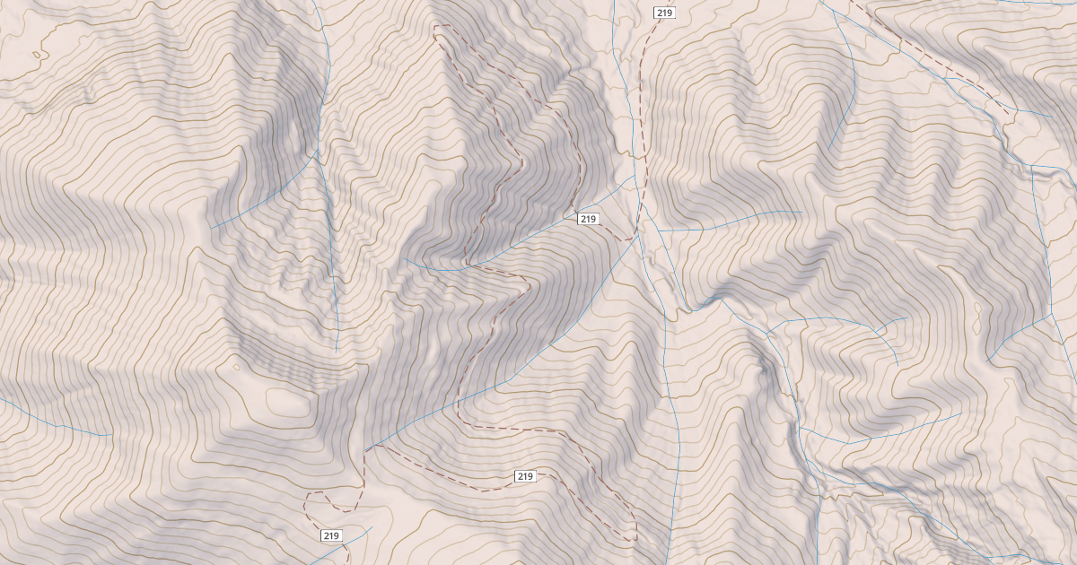 Map preview of Stealey Mountain North