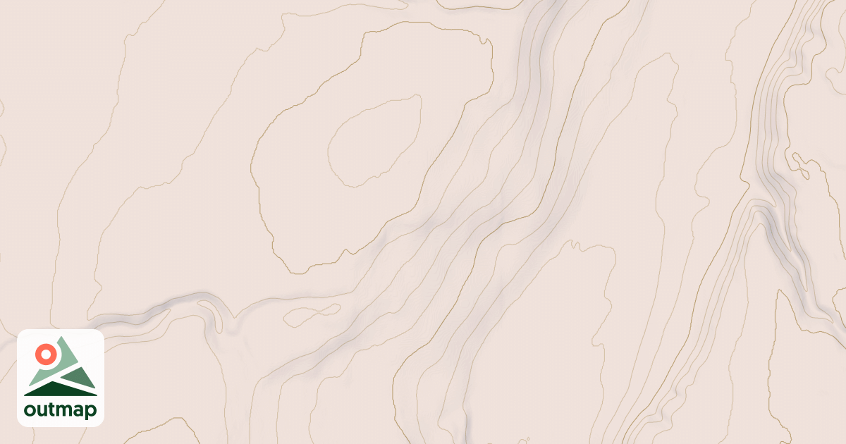Map of Hungry Hollow Overlook - North