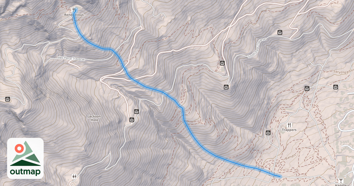 Map of Gros Ventre