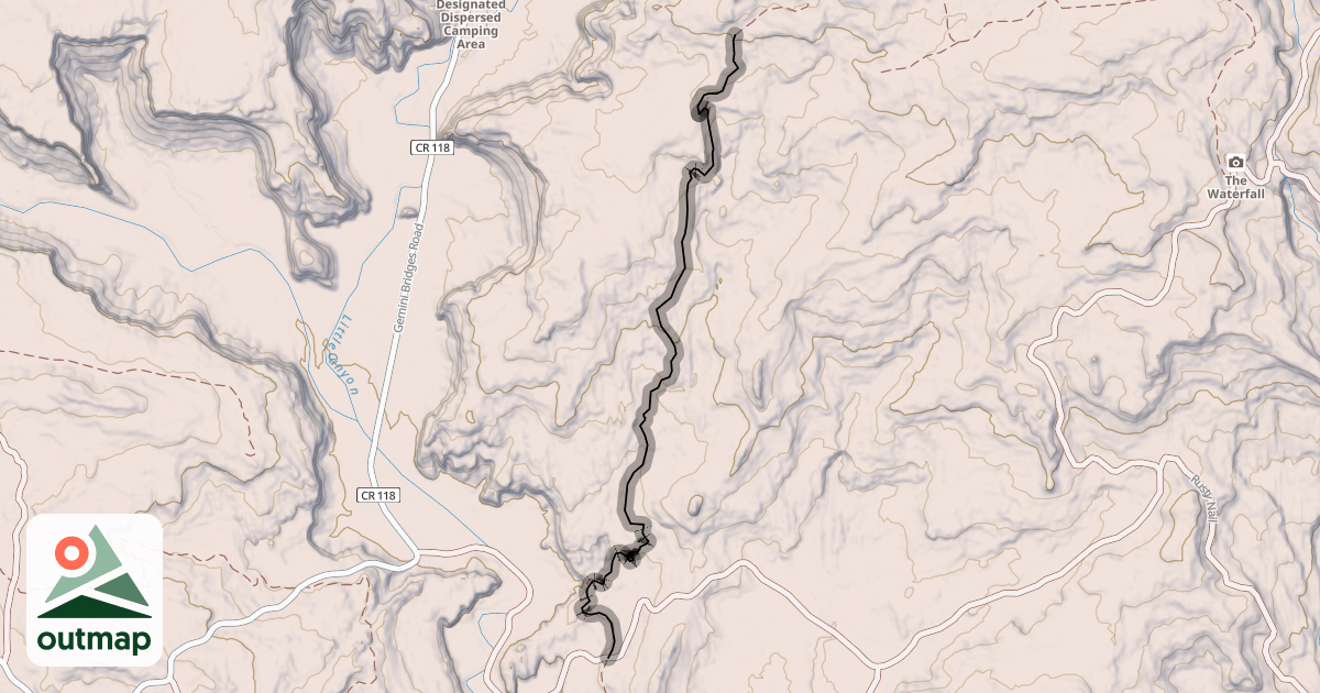 Map of Gold Bar (Mag 7)