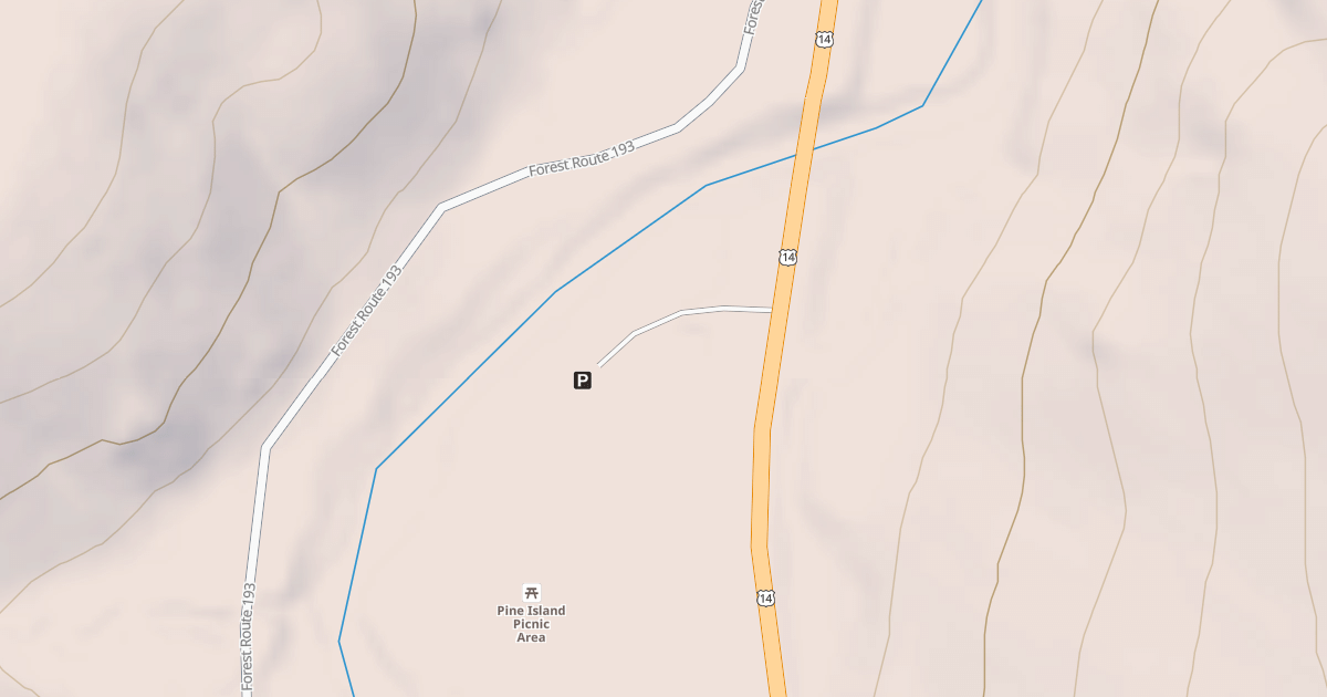 Map preview of PINE ISLAND P.G.