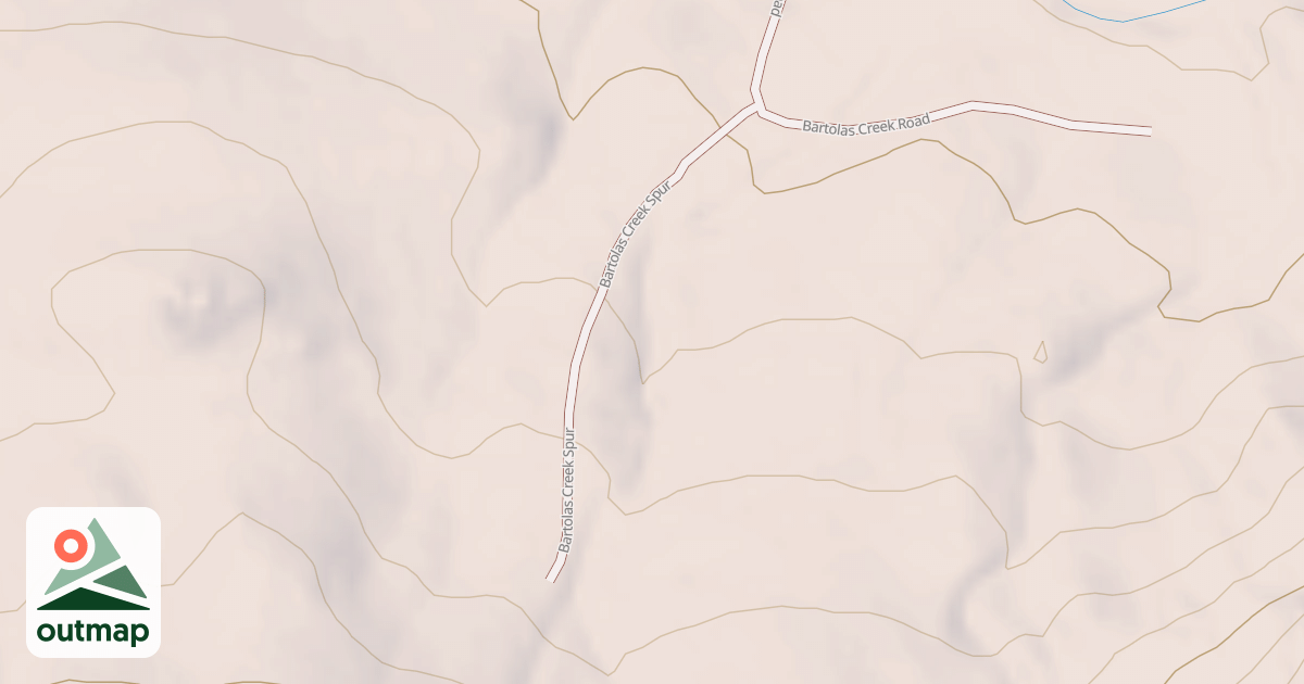 Map of BARTOLAS CREEK