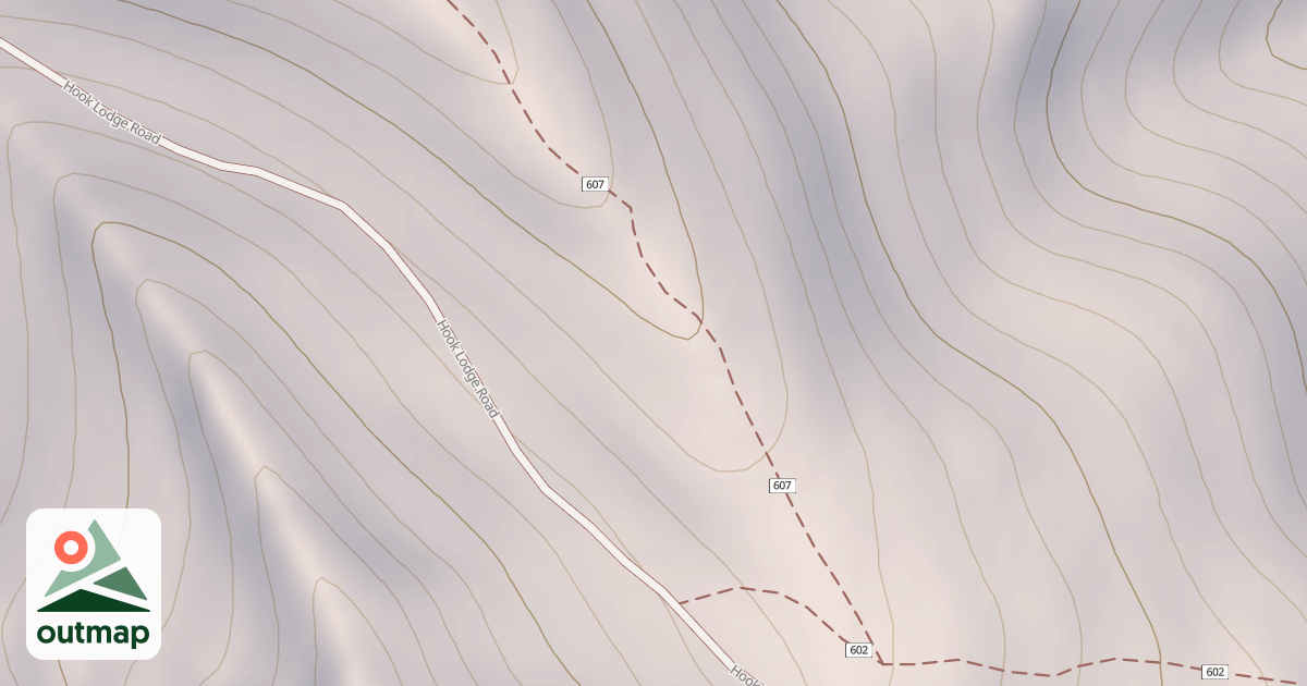 Map of MORGAN GULCH OVERLOOK