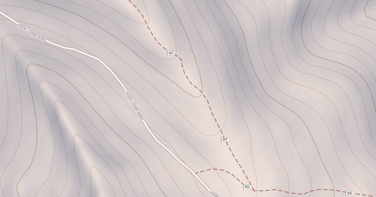 Map preview of MORGAN GULCH OVERLOOK