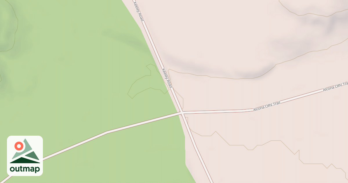 Map of ALCONA ATV TRAIL