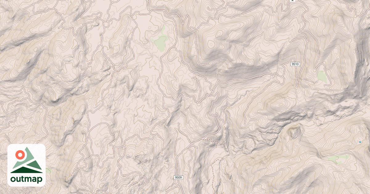 Map of Bald Mountain
