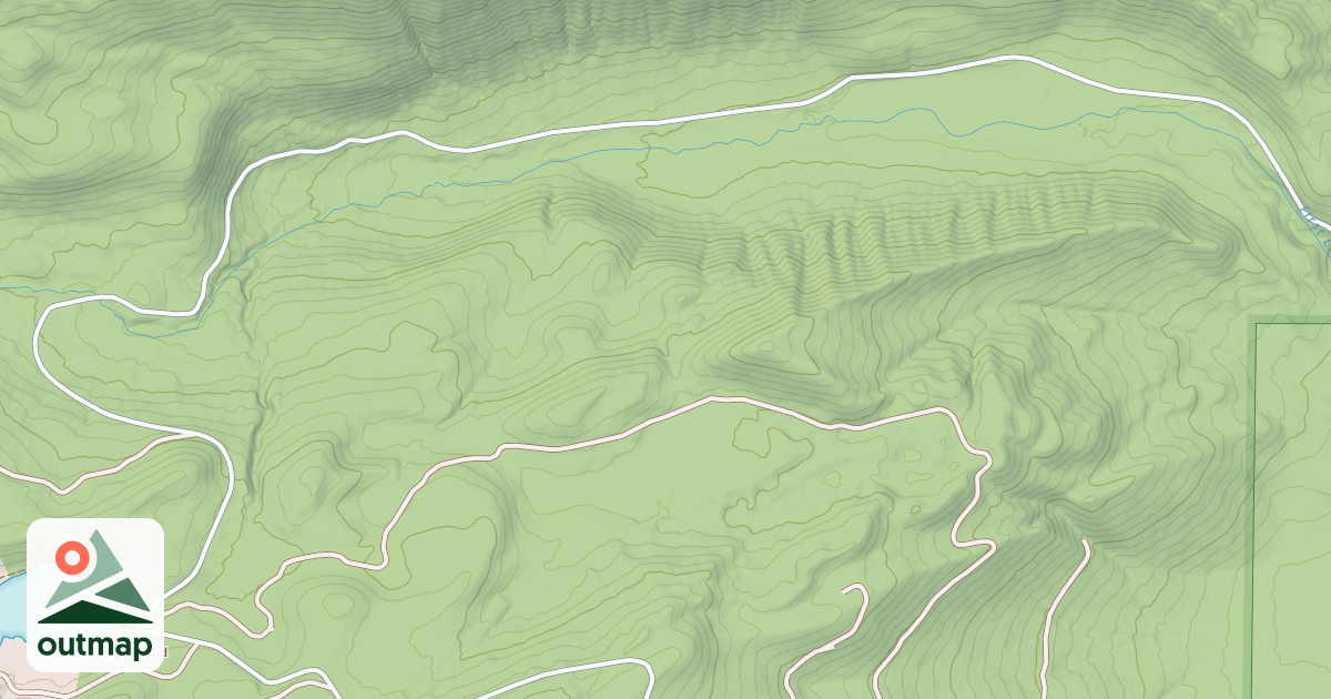 Map of ROUND LAKE