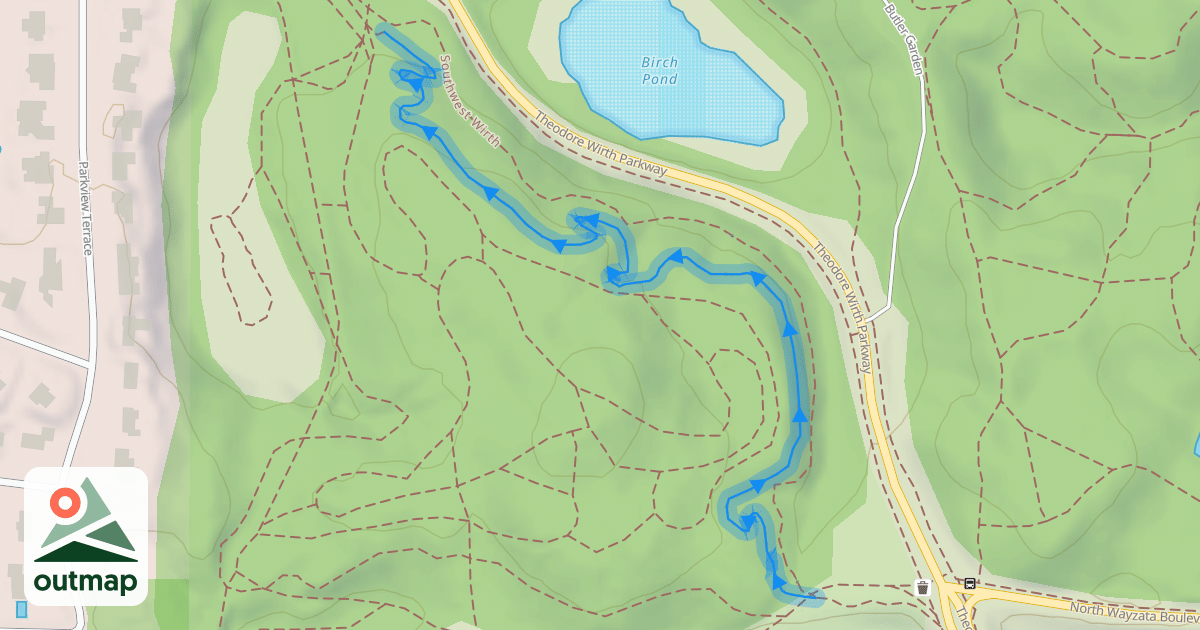 Map of Southwest Wirth