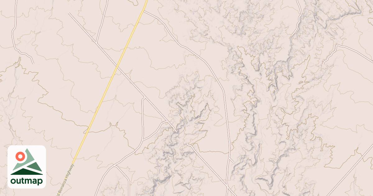 Map of BLM National GTLF Public Motorized Roads 12eca302-e10f-45ad-a4ea-e91d57297c3d