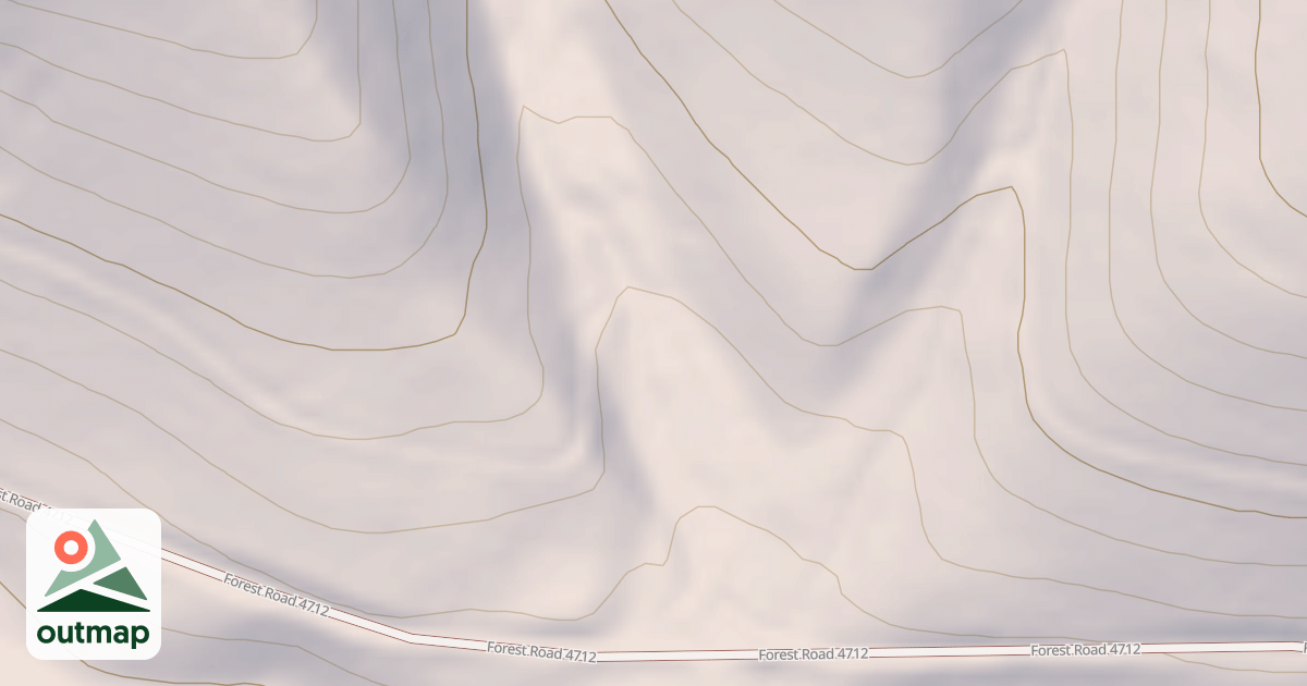 Map of USFS National Forest System Roads {937BAEF5-1C76-4D4C-B5AA-DAB4A930B901}