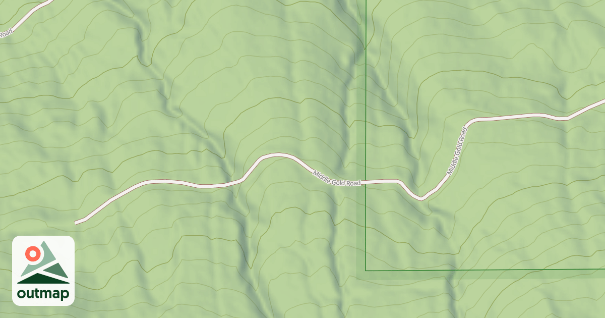 Map of MIDDLE GOLD