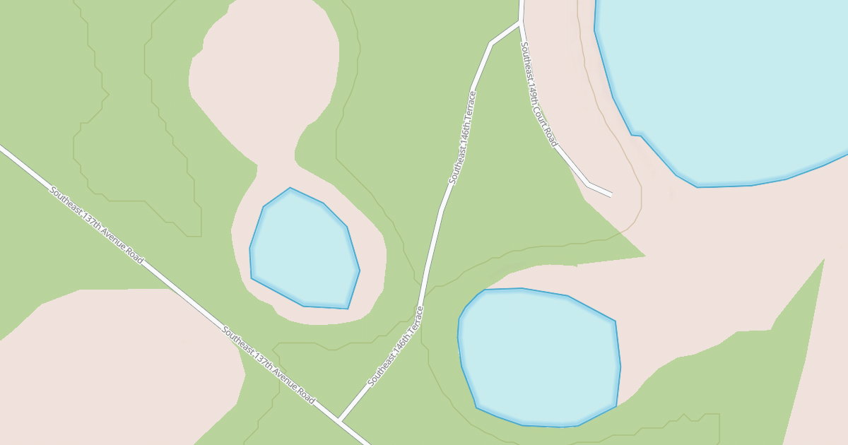 Map preview of SE 146TH TERRACE