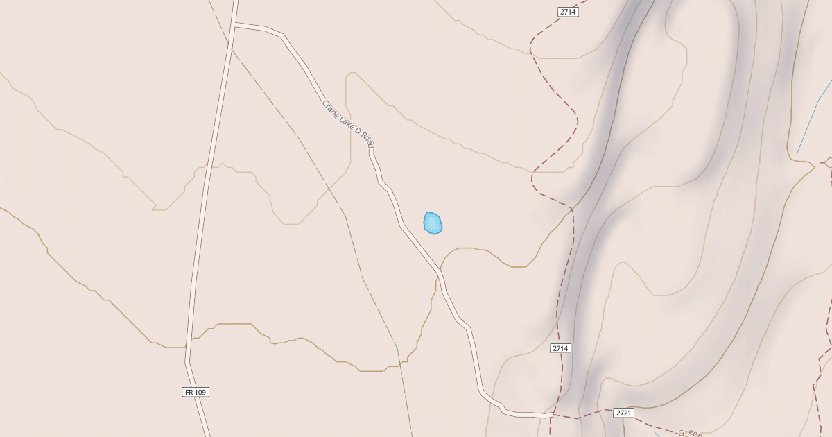 Map preview of USFS Motor Vehicle Use Map Roads {93D47F5D-0ACD-43A0-93AE-FC8EB03B3F86}