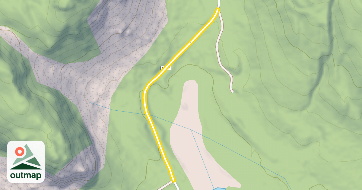 Map of Finney-Cumberland Road
