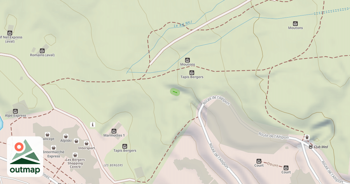 Map of Club Med
