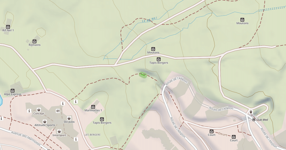 Map preview of Club Med