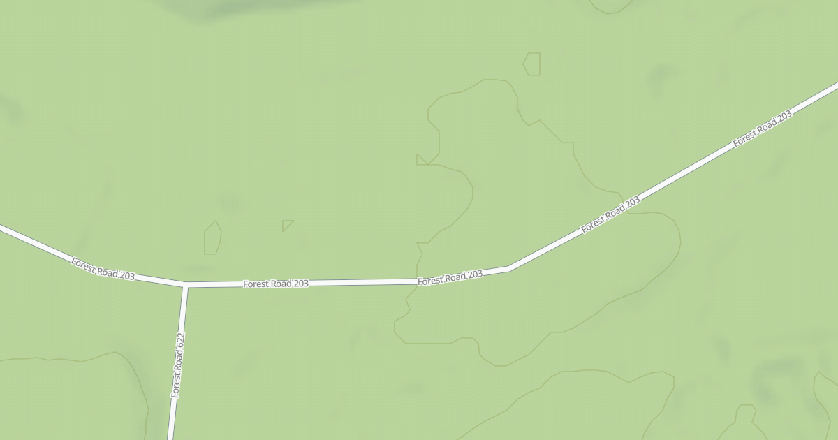 Map preview of FR 203B