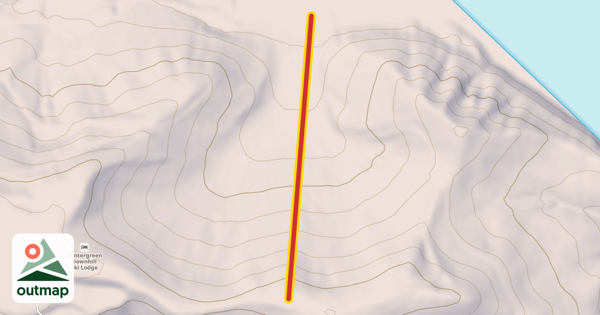 Map of East Chair