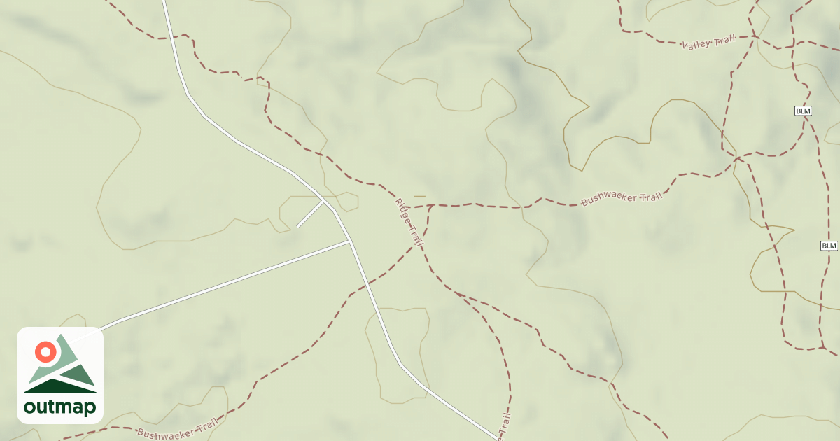 Map of Bushwacker Trail
