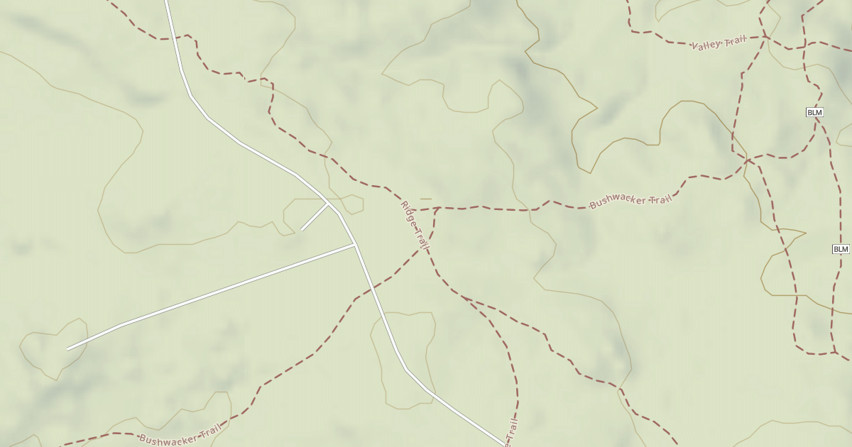 Map preview of Bushwacker Trail