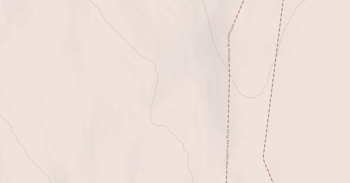 Map preview of Windy Creek Subsistence Ohv Trail
