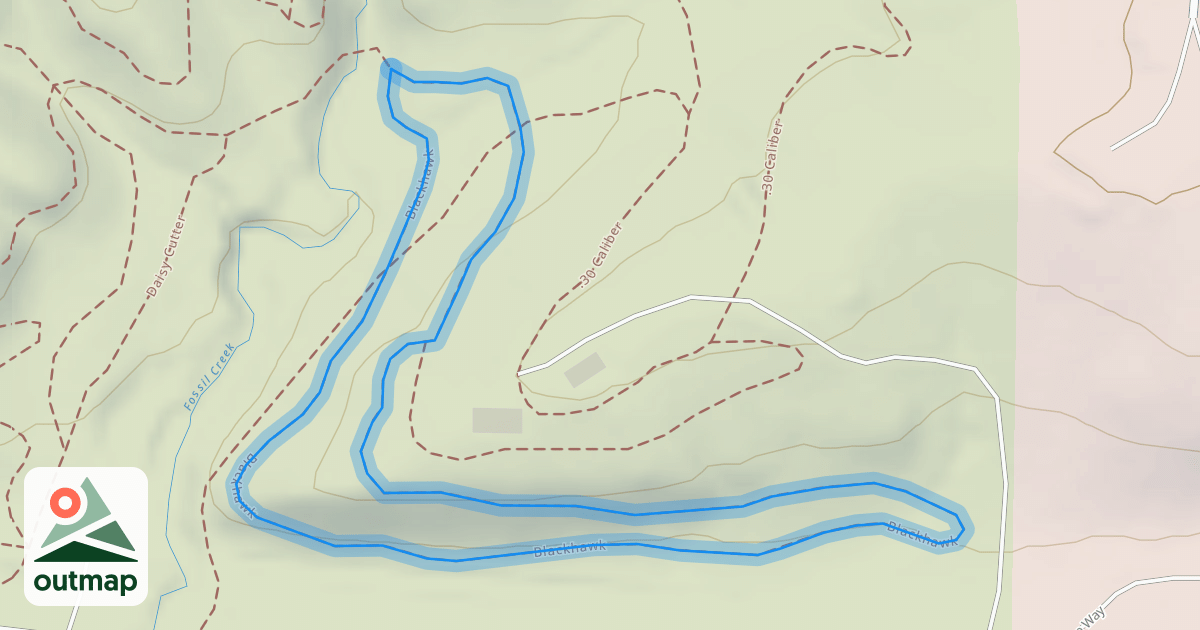 Map of Blackhawk