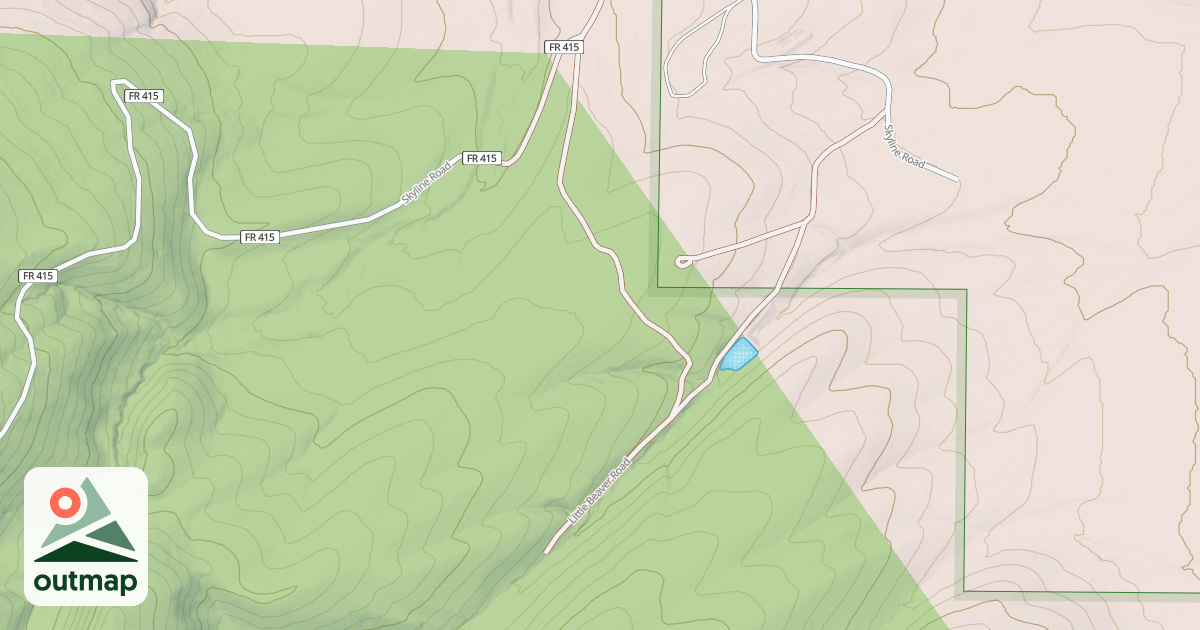Map of LITTLE BEAVER RD