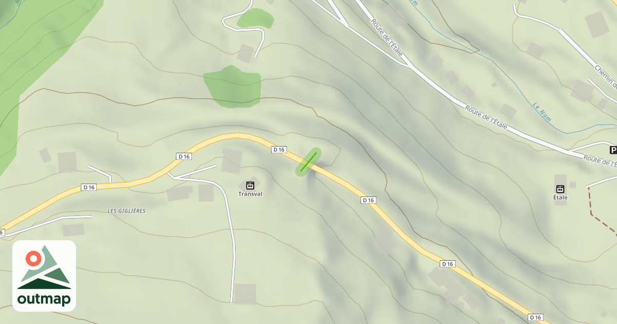 Map of L'Envers