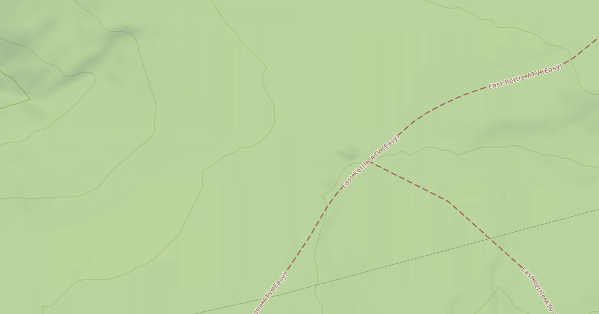 Map preview of East Kettle ATV Trail System