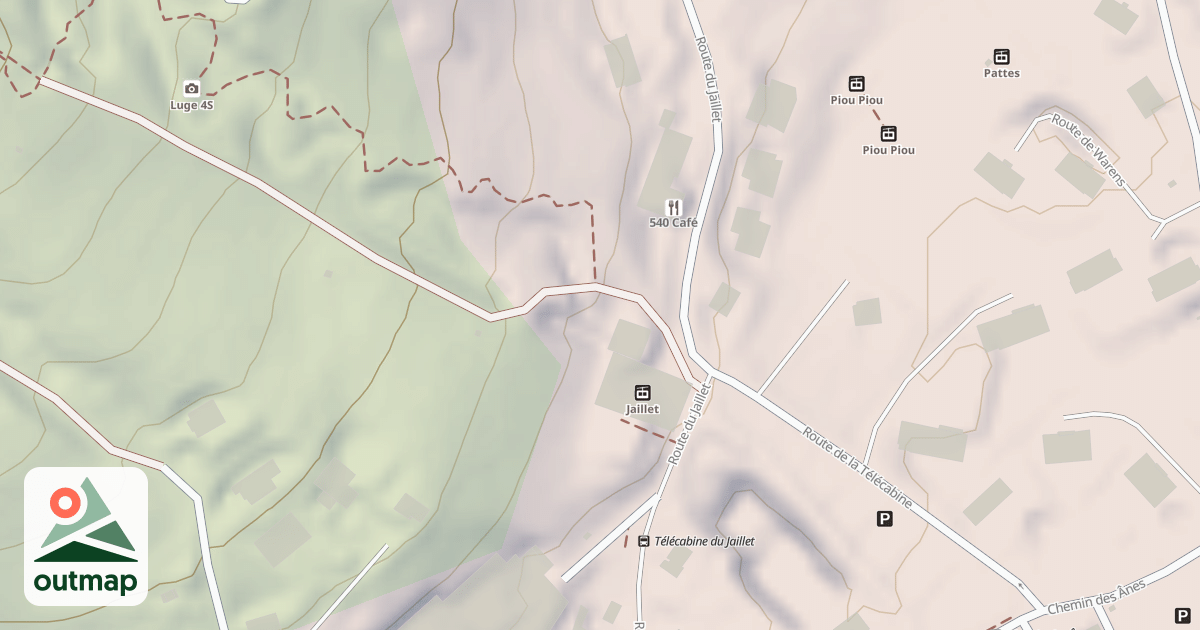 Map of Luge 4S