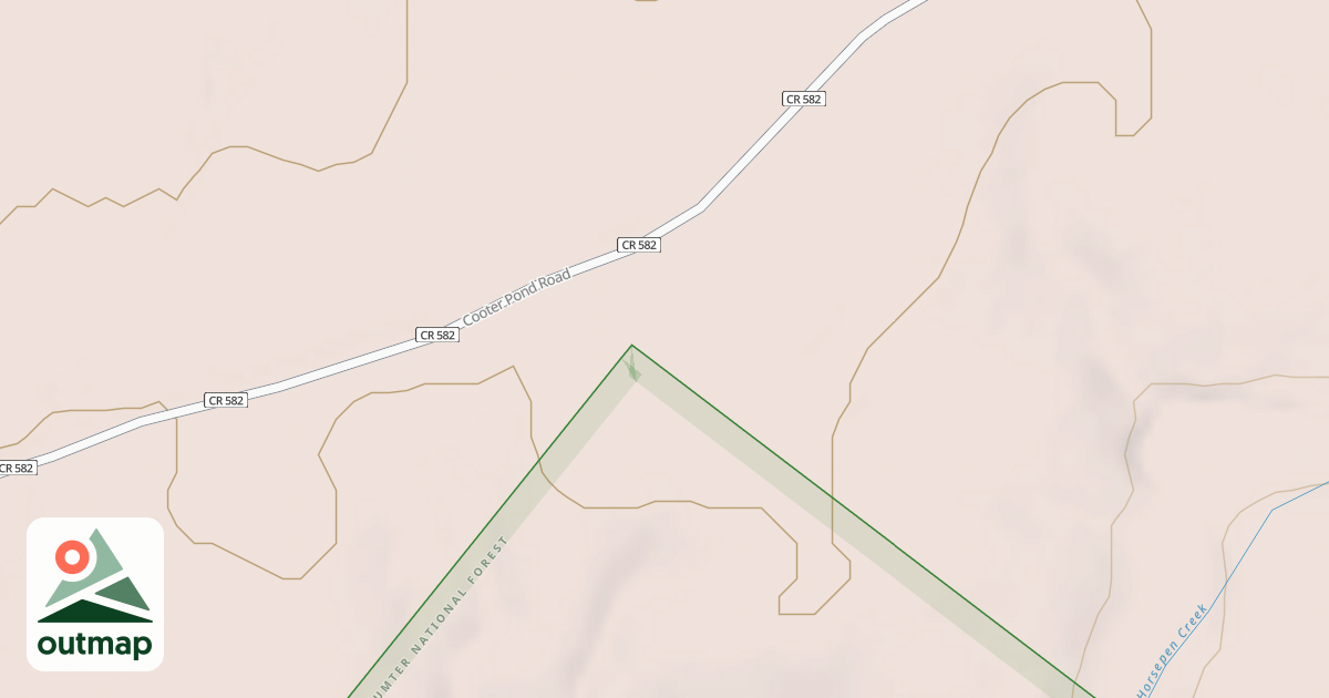 Map of ROAD 582 B