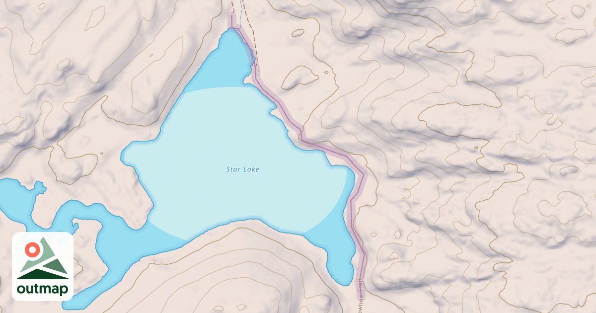 Map of Lowline Trail