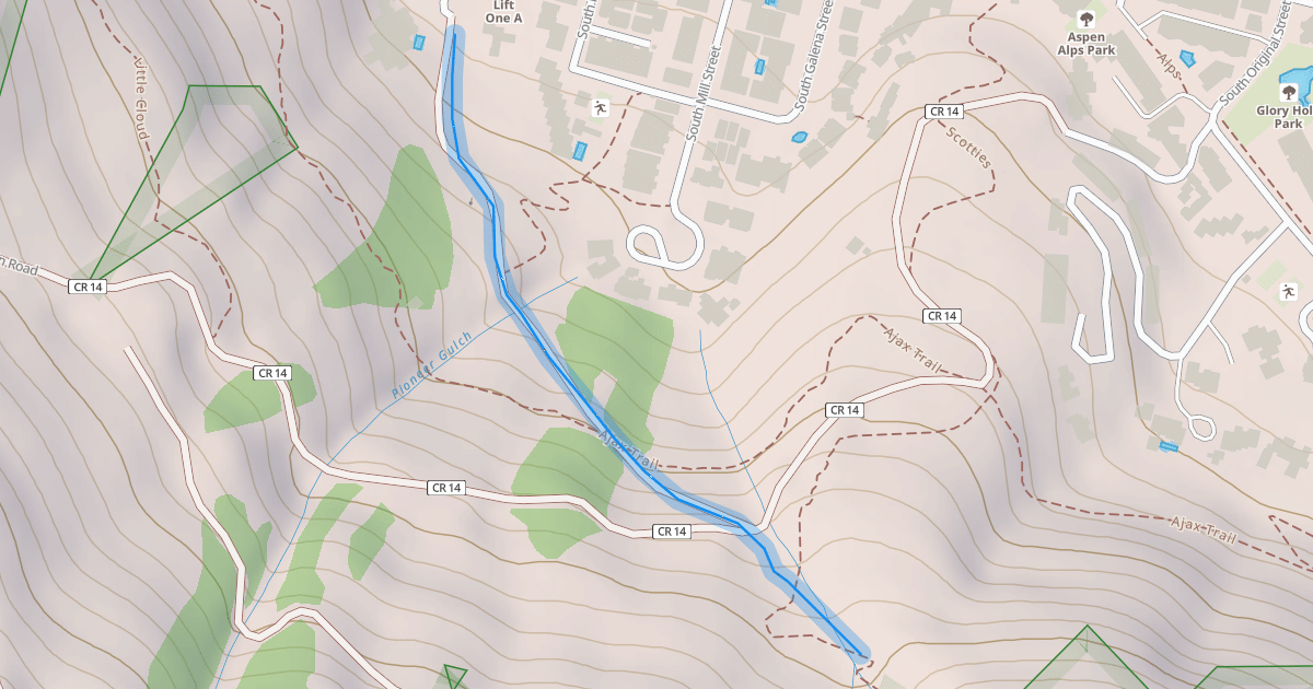 Map preview of Schuss Gully