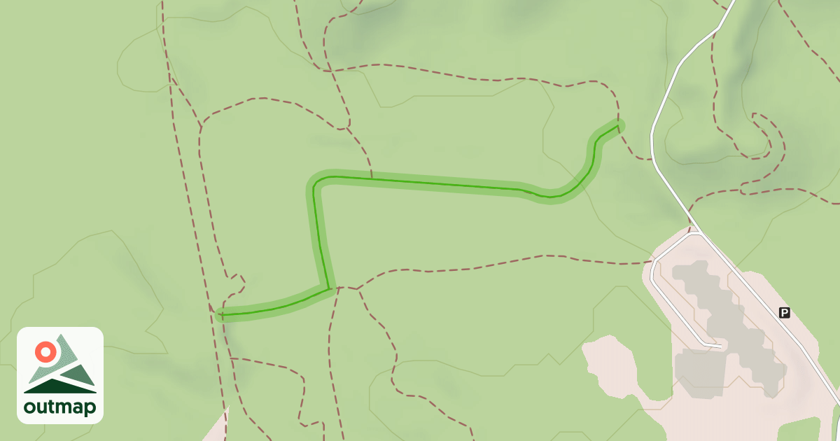 Map of Frisbee Golf