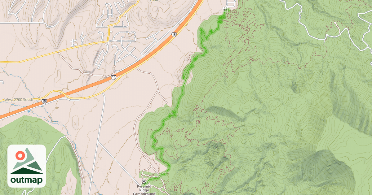 Map of Turnpike Trail