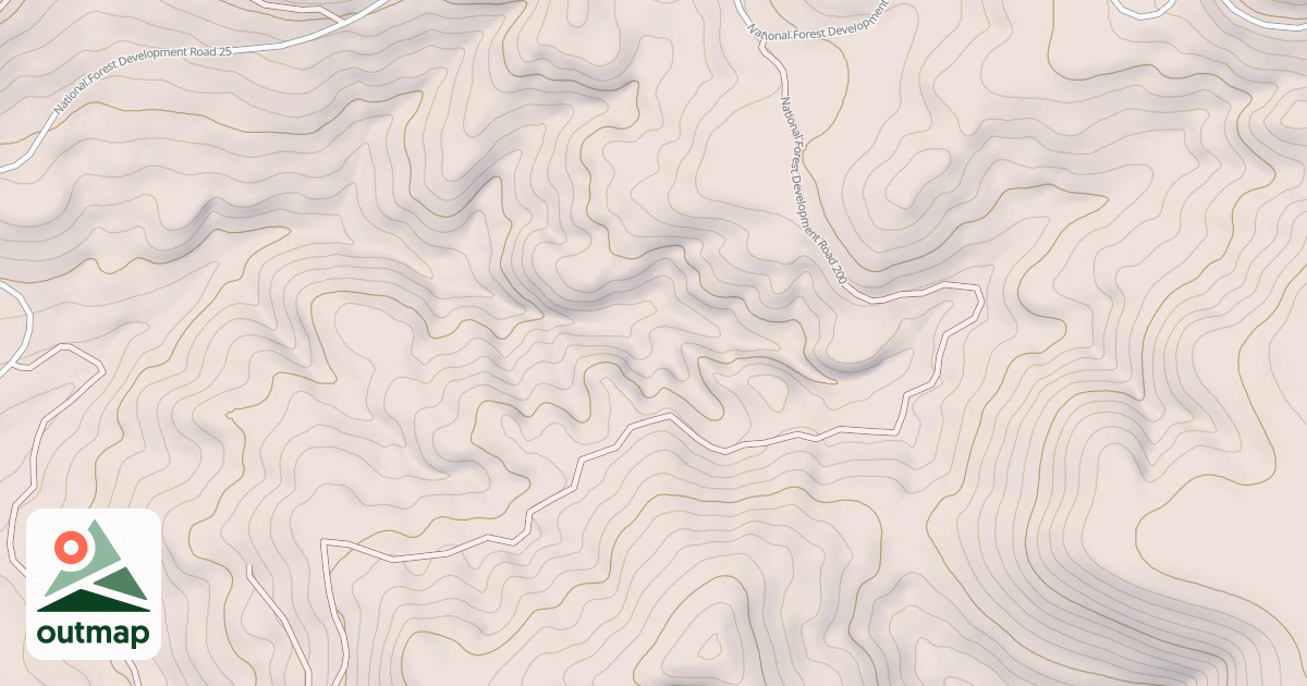 Map of JACK PINE
