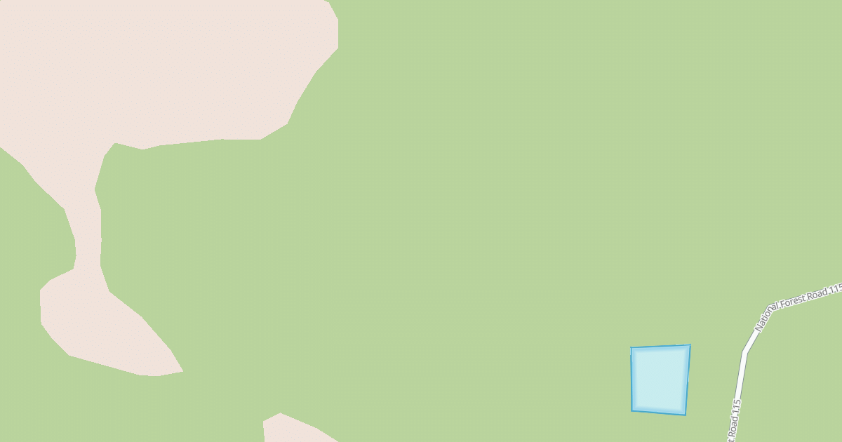 Map preview of USFS Motor Vehicle Use Map Roads {69592445-CF89-457B-AE75-A8823C5D5D23}