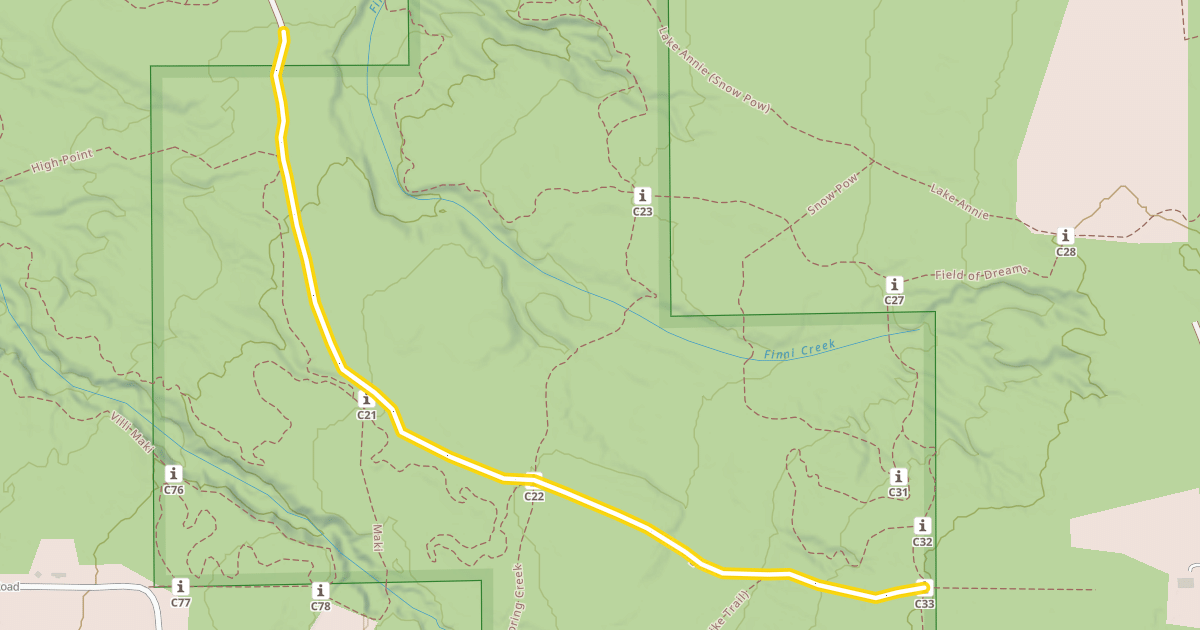 Map preview of Thoroughfare