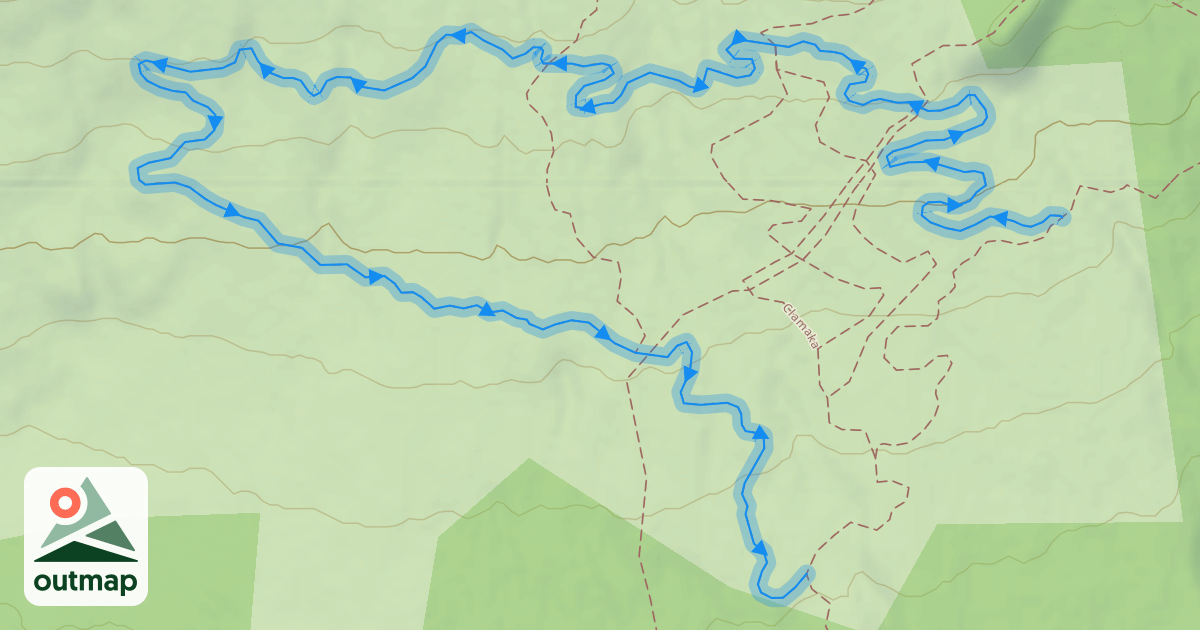 Map of Monk's Hood