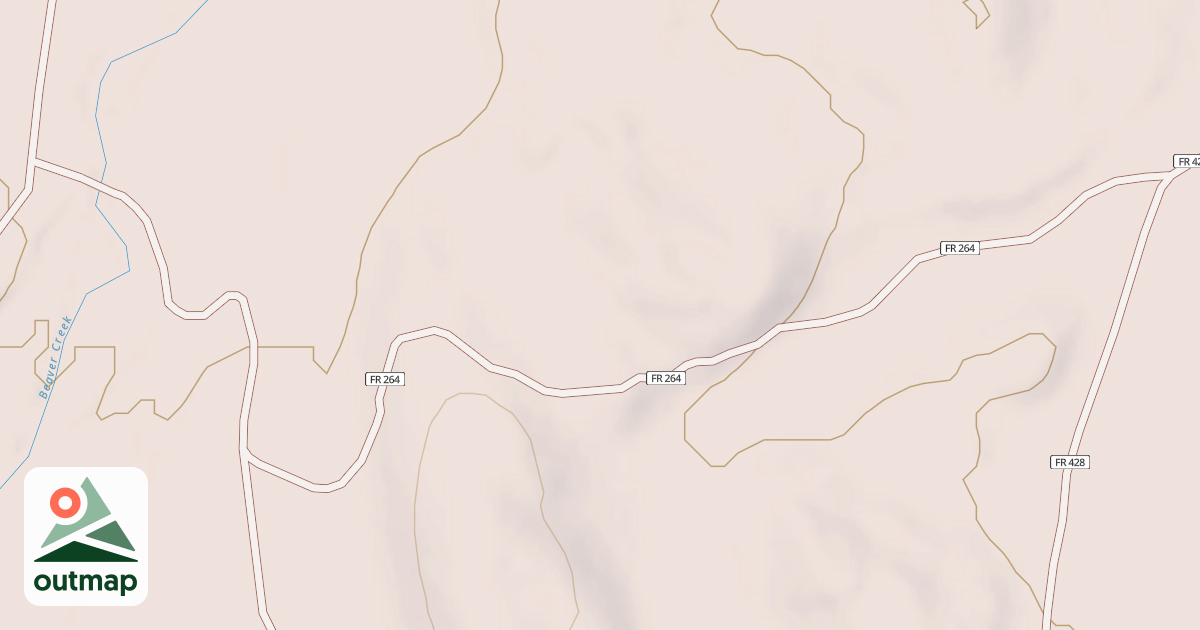 Map of Beaver Creek Atv