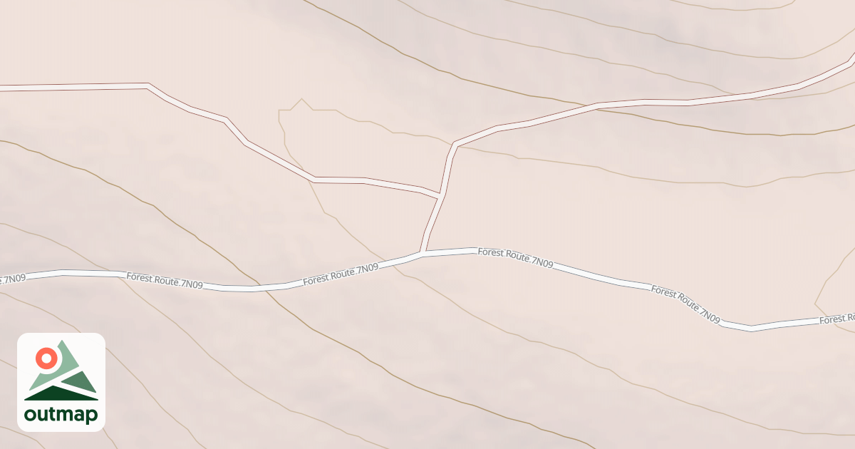Map of USFS Motor Vehicle Use Map Roads {295C7A85-CD18-4C81-80C1-E7D38B616863}