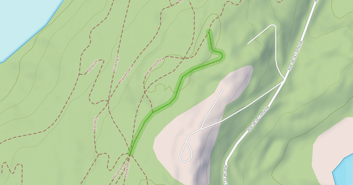 Map preview of Bellevue