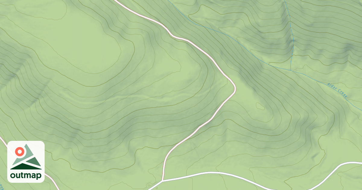 Map of ALDER CR