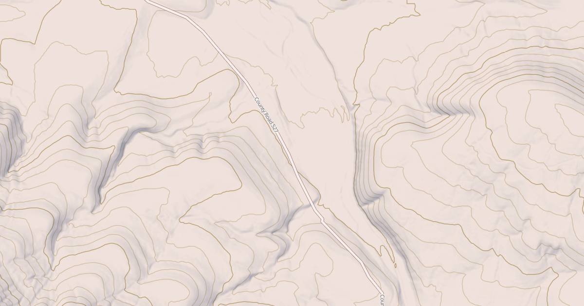 Map preview of NORTH BAKERS CREEK