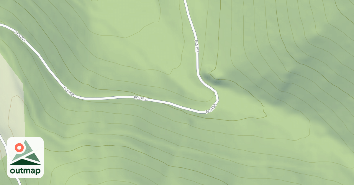 Map of (FDR) MINK CREEK