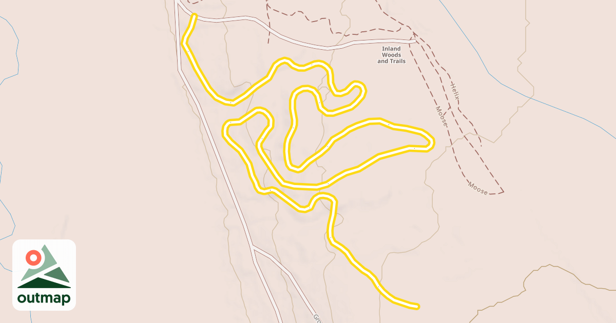Map of Corkscrew