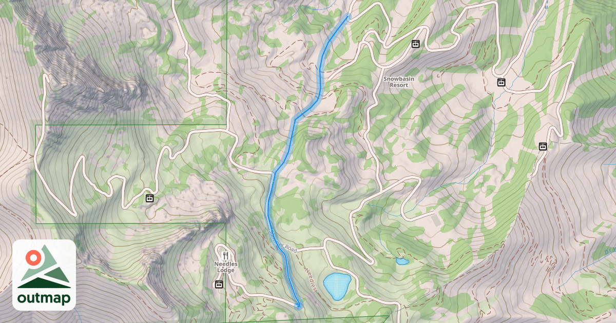 Map of Porcupine Traverse