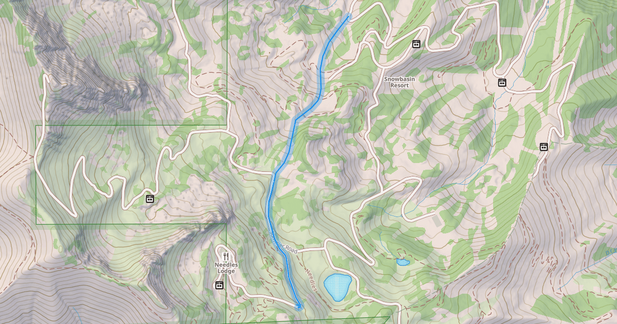 Map preview of Porcupine Traverse