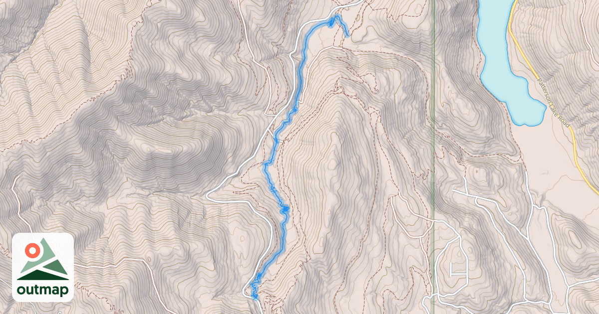 Map of Pete's Dragon