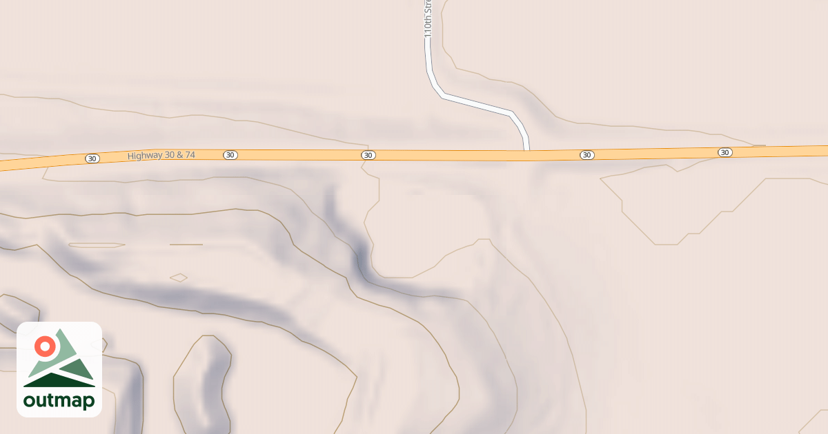 Map of Chatfield Trail